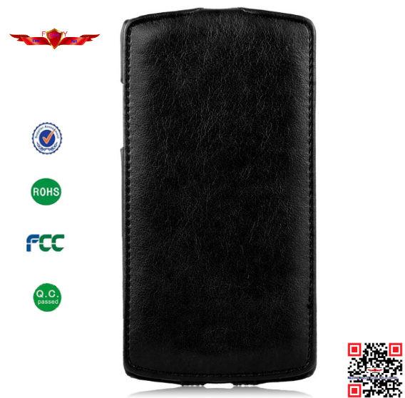 Newest Fashion Design Authentic Italy PU Flip Leather Case For LG Google Nexus 5 Qualify