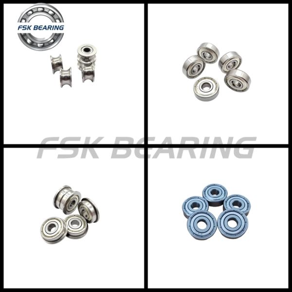 Single Row F6703ZZ Thin Wall Flange Cup Bearing 17x23x4mm For Model Aircraft Toy Unmanned Machine Bearings