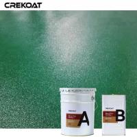 Tempo de cura rápido Pintura de piso industrial textura personalizável suave antiderrapante