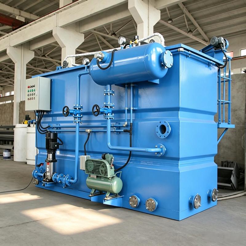 Solid Liquid Separation Machine DAF Dissolved Air Flotation 10-150m3/h Stainless Steel WWTP ETP