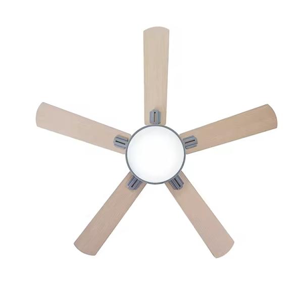 Ventilador de techo con luz y control remoto