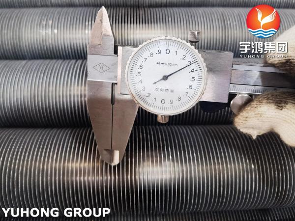 Heat Exchanger Crimped Extruded Finned Tube ASTM A179 ODM
