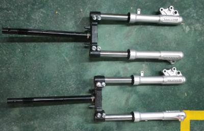 Steel Material Motor Cycle Parts , Hydraulic Front Shock Absorber Durable
