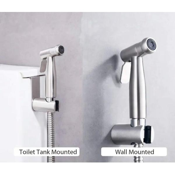 Popular Handheld Stainless Steel Toilet Shattaf Bidet Diaper Bidet Water Sprayer