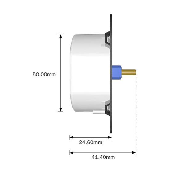 Digtal Universal 300W Trailing Edge Dimmer Switch Minimum Load 3W