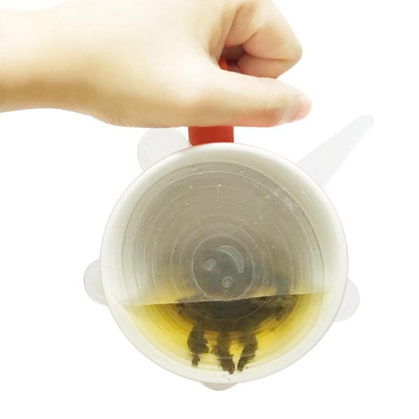 eco-friendly best food cup bowls household cover set kitchen silicone stretch lids