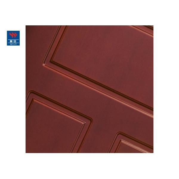 Fire Rated Solid PVC Wood Door Design Timber Hotel Interior Flush Door Fireproof Wood Door
