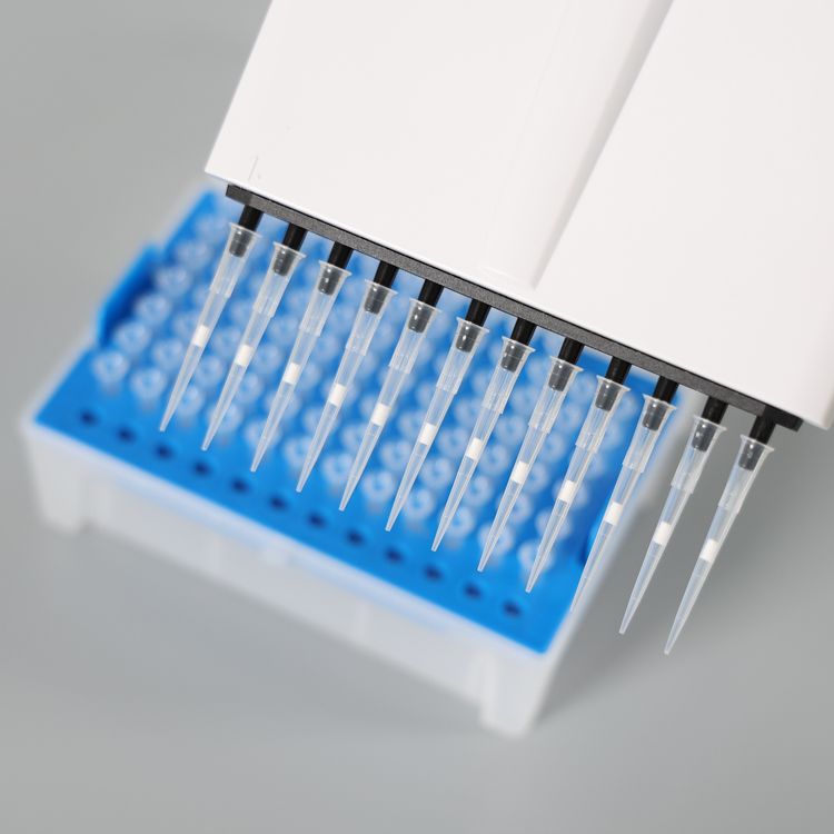 12-Channel Micro Adjustable Dragon Lab Micro Pipette Gun Premium Pipettes