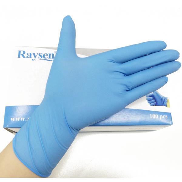 1000 Blue Nitrile Medical Exam Gloves Powder Free Non Vinyl Latex Size MEDIUM