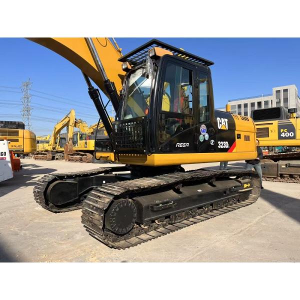 Poids 23 tonnes Caterpillar 323D Excavator Machine de construction utilisée de haute qualité