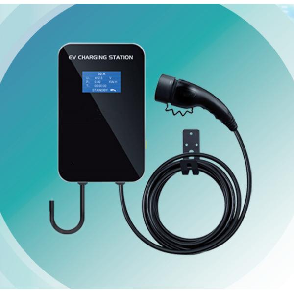 Type de câble fixé au mur de Wallbox de station de charge à C.A. EV de Highfly 16A 11KW - chargeur rapide de voiture de 2 EV pour le véhicule électrique