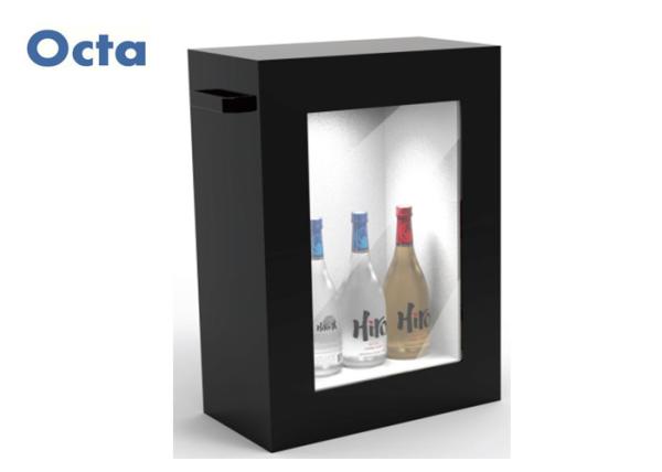 Commercial Transparent LCD Display Box FHD 6ms Response 110 - 220V