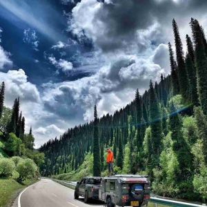 Автомобиль NJSTAR прицеп Off Grid семейного размера