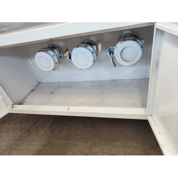 45CBM 3-Compartment Oil Tanker Semi-Trailer – White 3-Axle, Heavy-Duty Performance