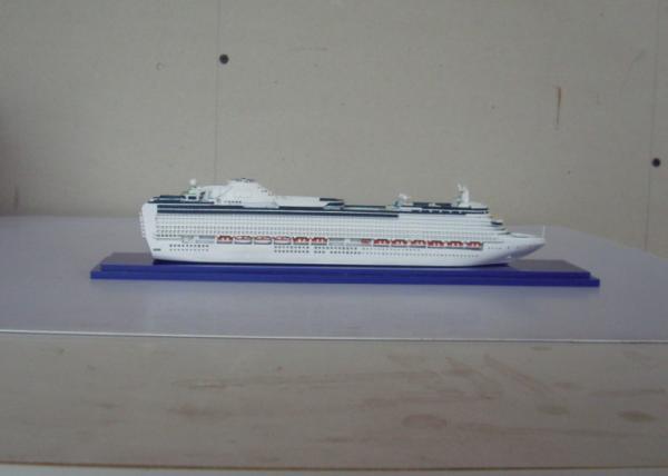 MSC Musica Cruise Ship Mediterranean Cruises Ship Models With Alloy Diecast Anchor Material