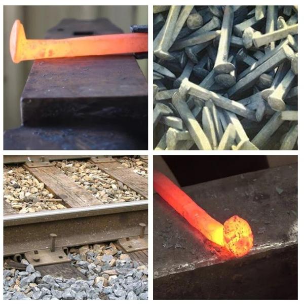 Parties ferroviaires accessoires en acier au carbone