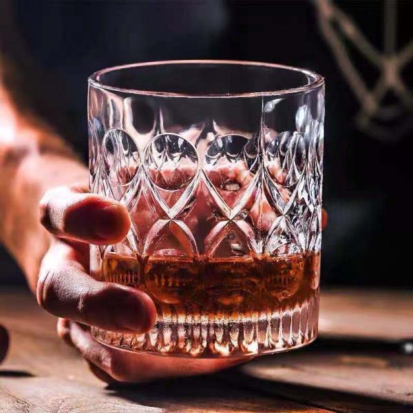 300ml Capacity Whiskey Tequila Cup with Max Diamond Glassware and Exquisite Tumbler