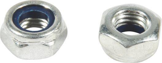Cold Heading Furniture Insert Nut OEM Design With Nylon Inside Hexgon Lock Nut