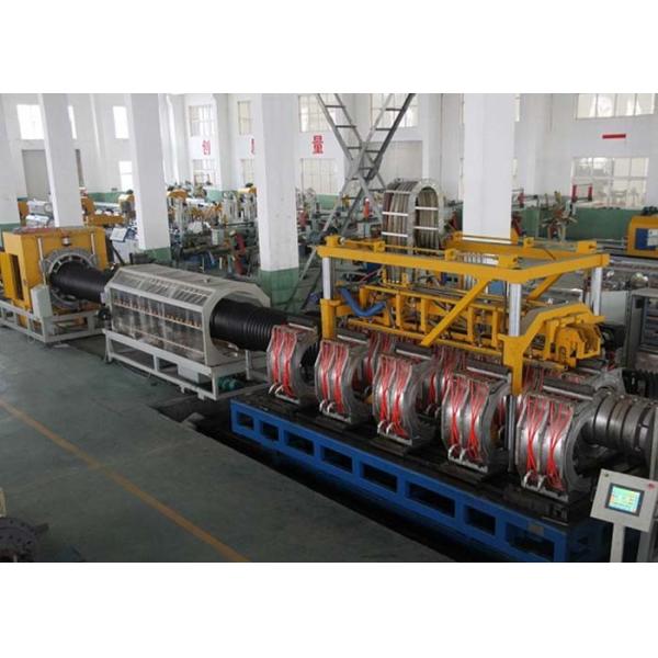 штрангпресс трубы из волнистого листового металла размывания HDPE 106mm анти-