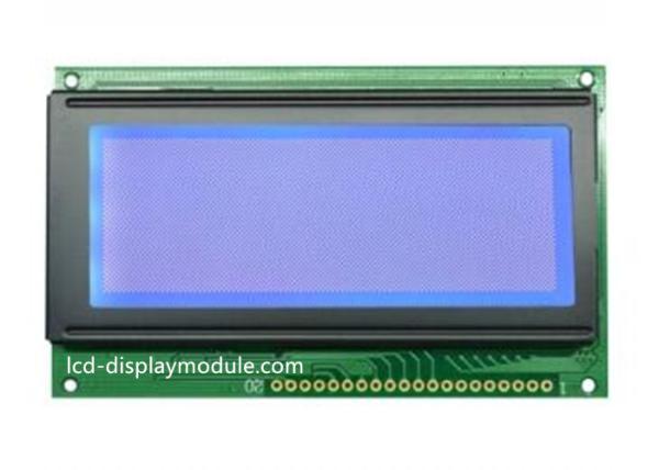 Transmissive否定的なグラフィックLCDの表示モジュールSTN青い見る区域84mm * 31mm