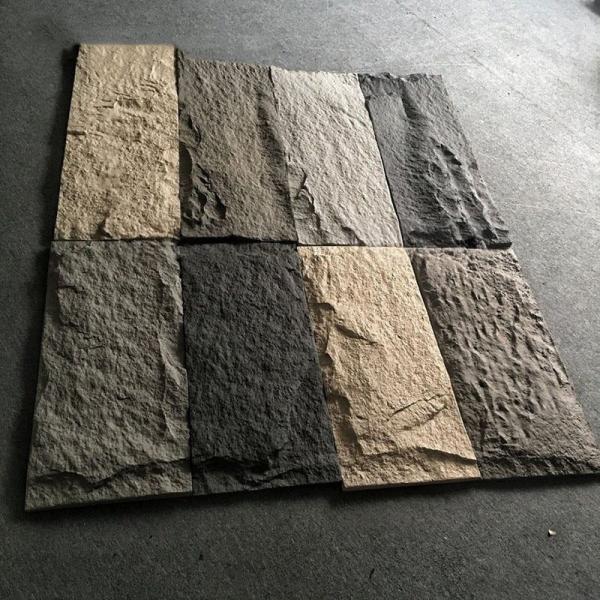 Легкий декоративный ПУ каменный стенный панель Wpc интерьер