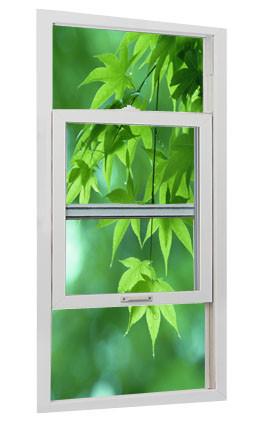 1.4mm Thickness Single Hung Window With Electrophoresis Surface Treatment