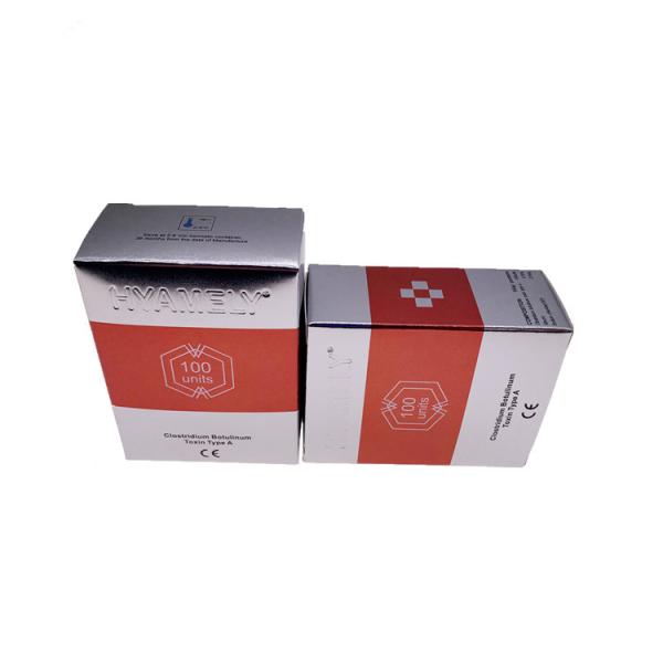 A injeção de Botox de 100 unidades elimina linhas tênues faciais