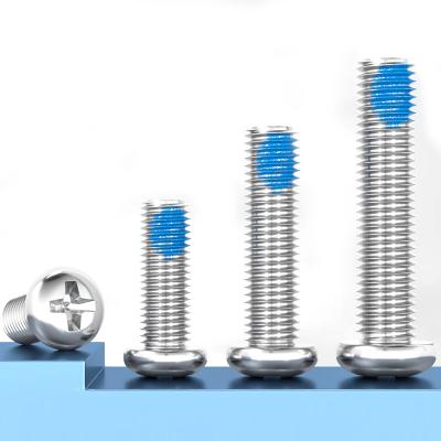 Customized Stainless Steel Machine Screws 6mm - 50mm Pan Head Phillips Screws