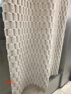 Orange Peach Fluffy Fabric Material For Plushies