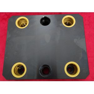 Ось алюминия 5 зажимая струбцину 22КН быстрой смены 96мм 0.005мм