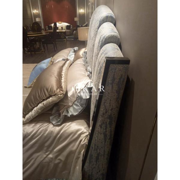 Headboard Classic Bedroom Furniture Wooden Bed Design