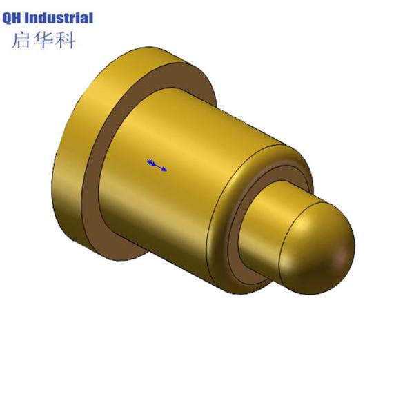 SMT 3.0mm ISO & RoHS REACHed Androvid Tv Box Solder Cup IDI Pogo Pin Swp Spring Telecom Soldered Cup Pogo Pin Flat