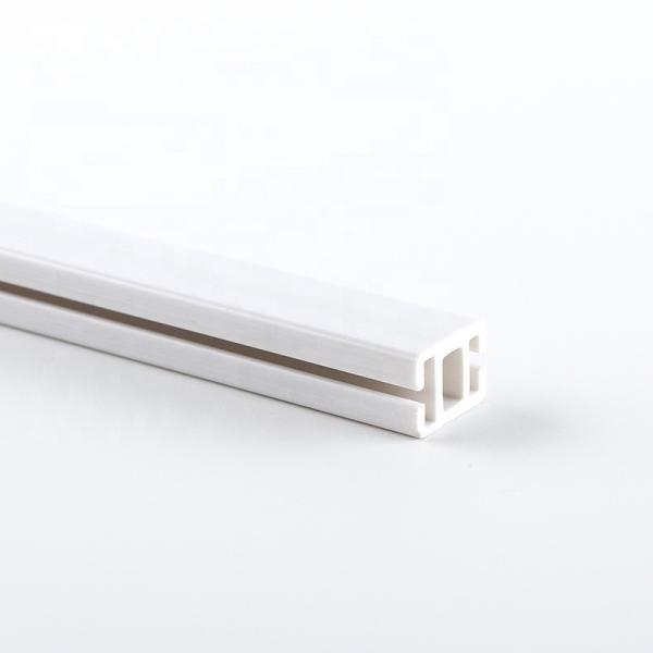 Curtain Accessories PVC Roller Blind Bottom Rail for Curtain Poles Tracks