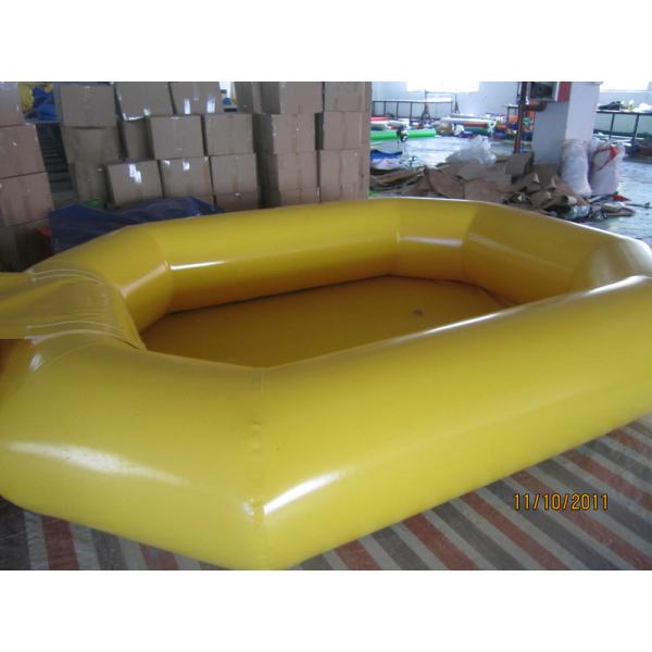 Customized Yellow Family Kids Inflatable Water Pools YHWP-002 with EN14960, EN71
