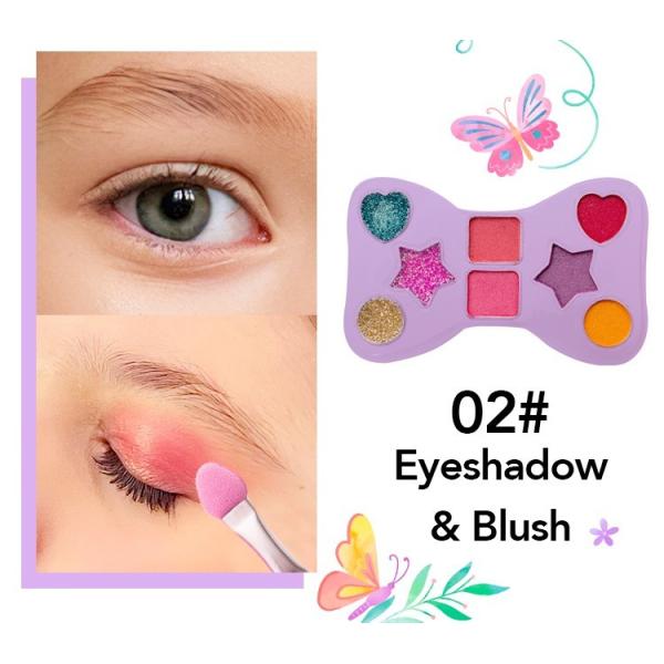 OEM ODM Childrens Washable Make Up Set With Cute Butterfly Backpack