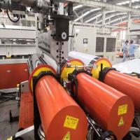 Ligne de machine d'extrusion de profilés en PVC ASA 350 kg/h