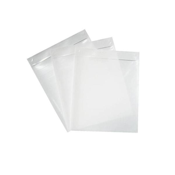 A6 A5 A4 Packing List Envelope Eco Friendly Self Adhesive Invoice Pouches Made of Poly Material