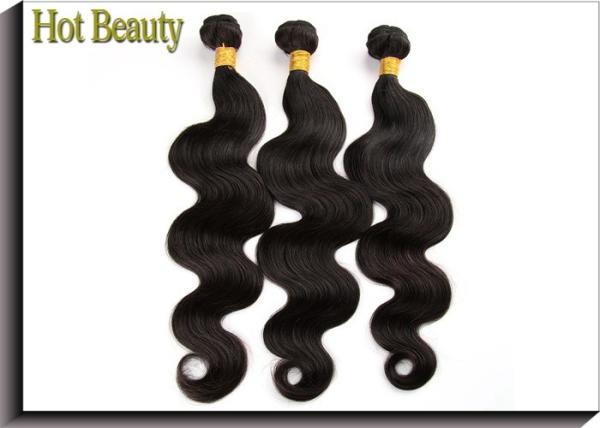 Smooth And Soft 5A Virgin Brazilian Hair Weave , 5A Remy Brazilian Human Hair Weft