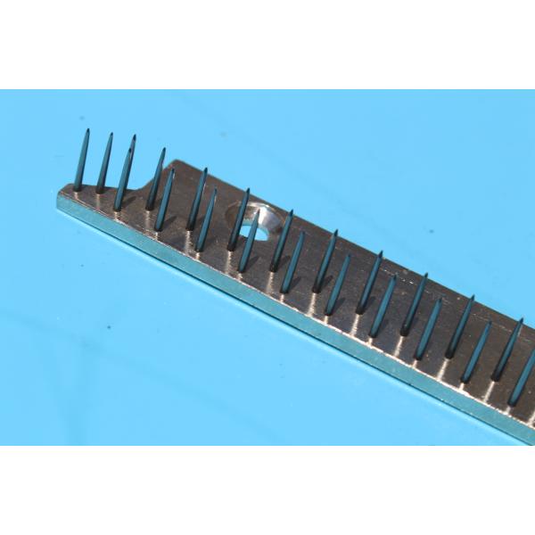 Santex Stenter Machine Parts Needle Plate Pin Bar Copper Plate Nickel Plating 96mm Center Distance