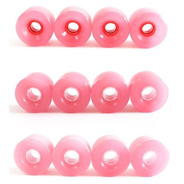 Pink Skateboard Polyurethane Wheels