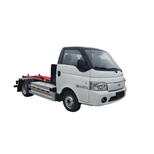 4.5 Ton Pure Electric Unloading Type Hook Arm Garbage Truck with Energy Type