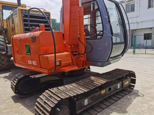 Used Hitachi ZX60 Crawler Excavator ZX60-5 Zaxis60 with Hengli Hydraulic Cylinder