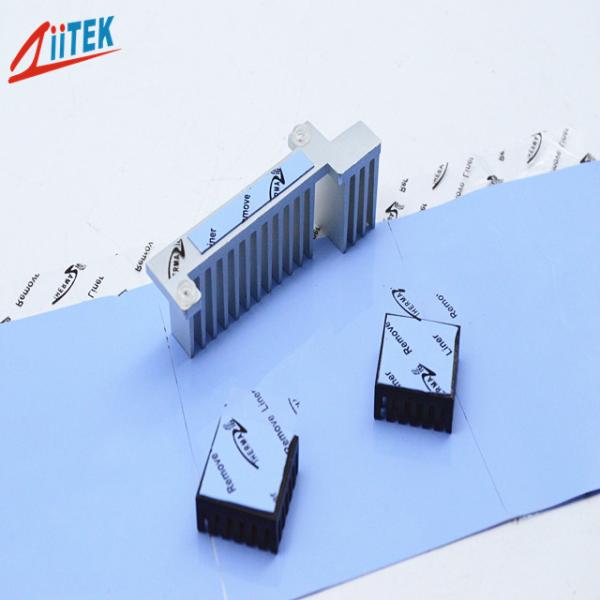 Thermal Gap Filler 3.0W/MK Blue Ultra Soft Natually Tacky Silicone Gap Pad -50 To 200℃ For Medical Equipment