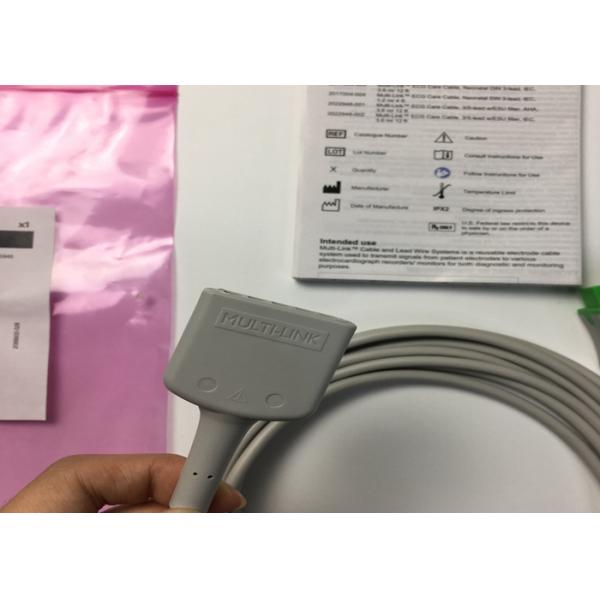 GE Adult Multi Link ECG Lead Cable 3 Lead 5 Lead 3.6M 12ft 2017003-001