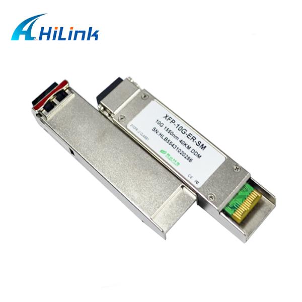 10Gbps XFP оптический приемопередатчик 1550nm 40KM 10G ER SFP+ LC RoHS Compliant