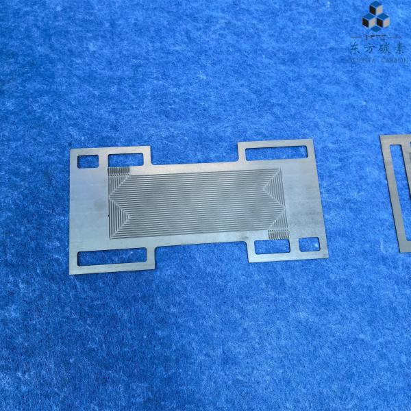 Hydrogen Fuel Cell Graphite 115 Mpa High Density Graphite Block 12µm Grain Size