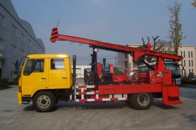 G-2 Natural Gas Truck Mounted Drilling Rig , Trailer Mounted Drilling Rigs