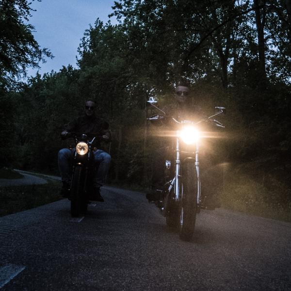 Aluminum Harley White Yellow Available Motorcycle LED Fancy Light