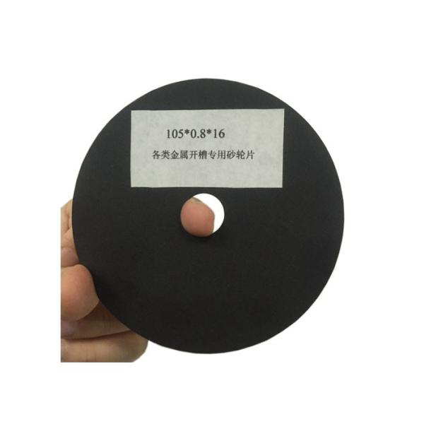 Ultra Thin Metal Cutting Wheel 105*0.8*16mm For Slotting Process Durable