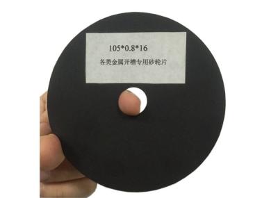 Ultra Thin Metal Cutting Wheel 105*0.8*16mm For Slotting Process Durable